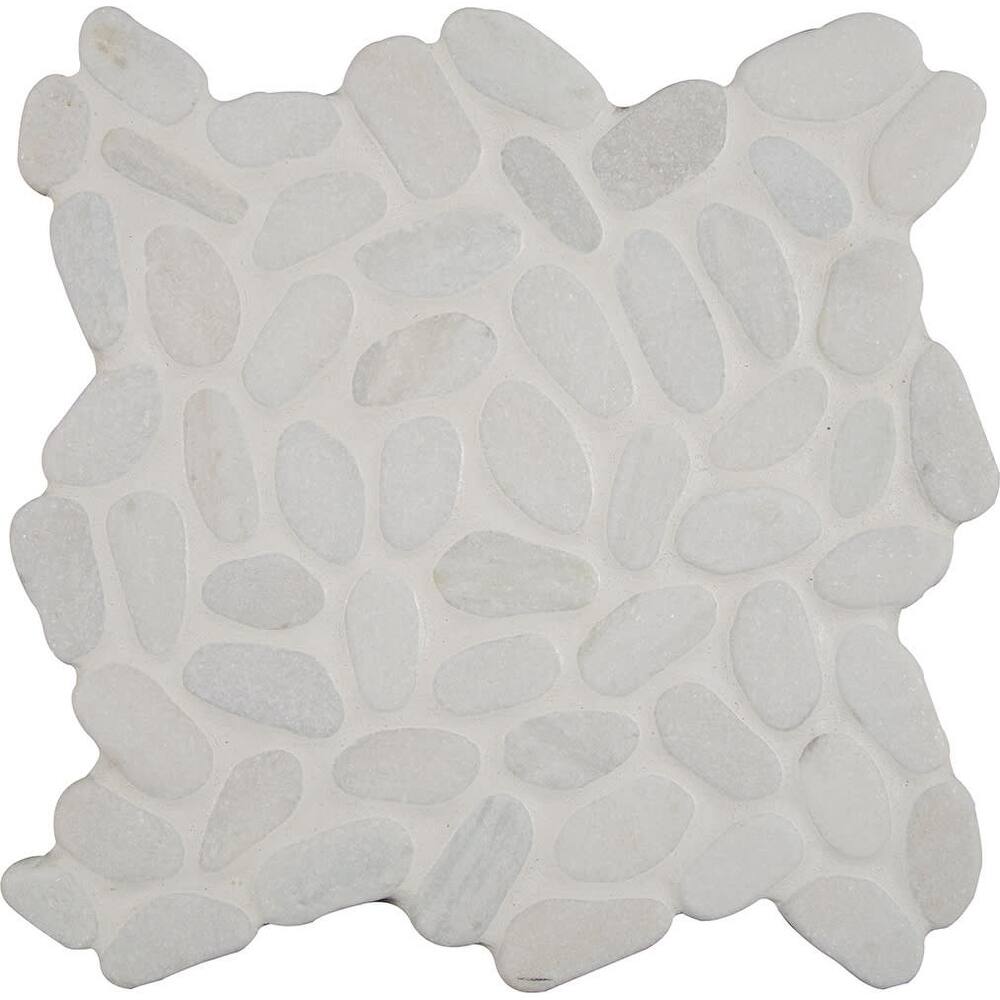 Ackland AKM-S-MA11X11PBT-CA Marvella - 12" x 12" Marble Pebble and