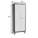 Tall Metal Garage Storage Cabinet, Storage Cabinet Utility Locker with ...