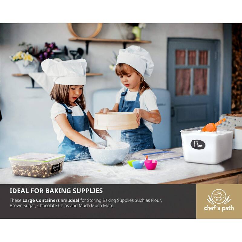 Food Storage Containers Pantry Organization and Storage Great for Flour