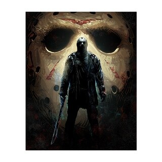 Jason Voorhees Digital Demon Fantasy Friday the 13th Art Print/Poster ...