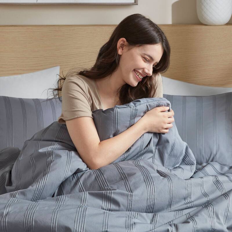 Chelsea Square Logan Woven Striped Comforter Set