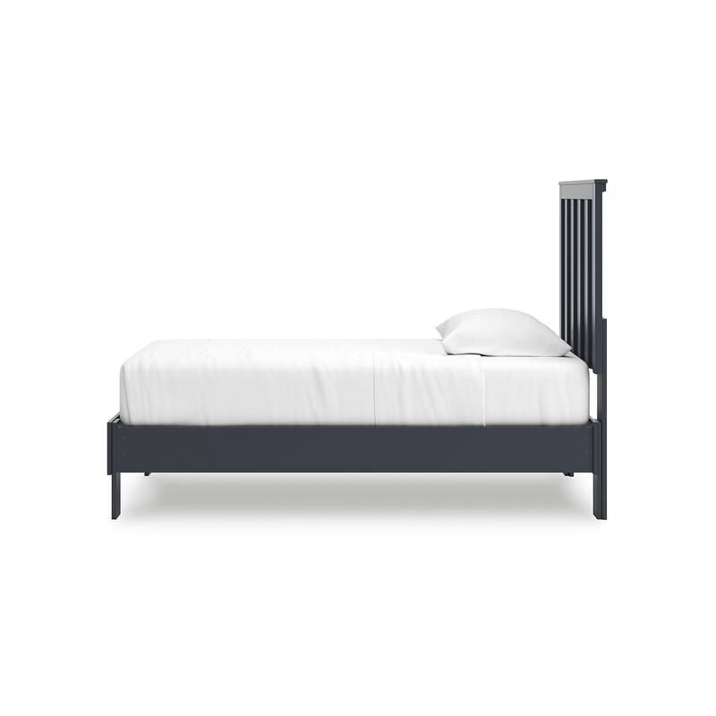 Signature Design by Ashley Simmenfort Dark Blue Platform Bed