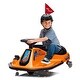preview thumbnail 41 of 44, 24V Electric Drifting Go Kart for Kids Orange