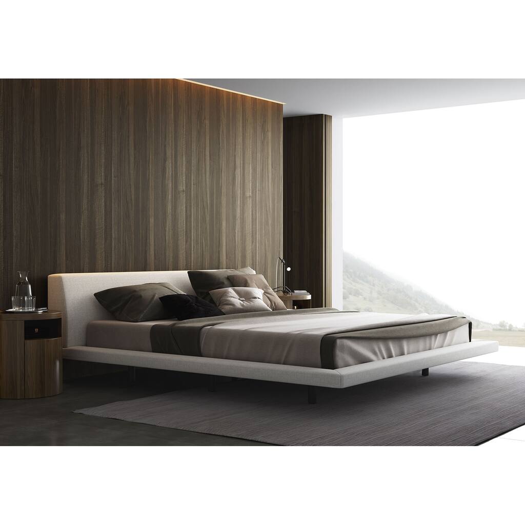 Jane Queen Bed in Luna Fabric