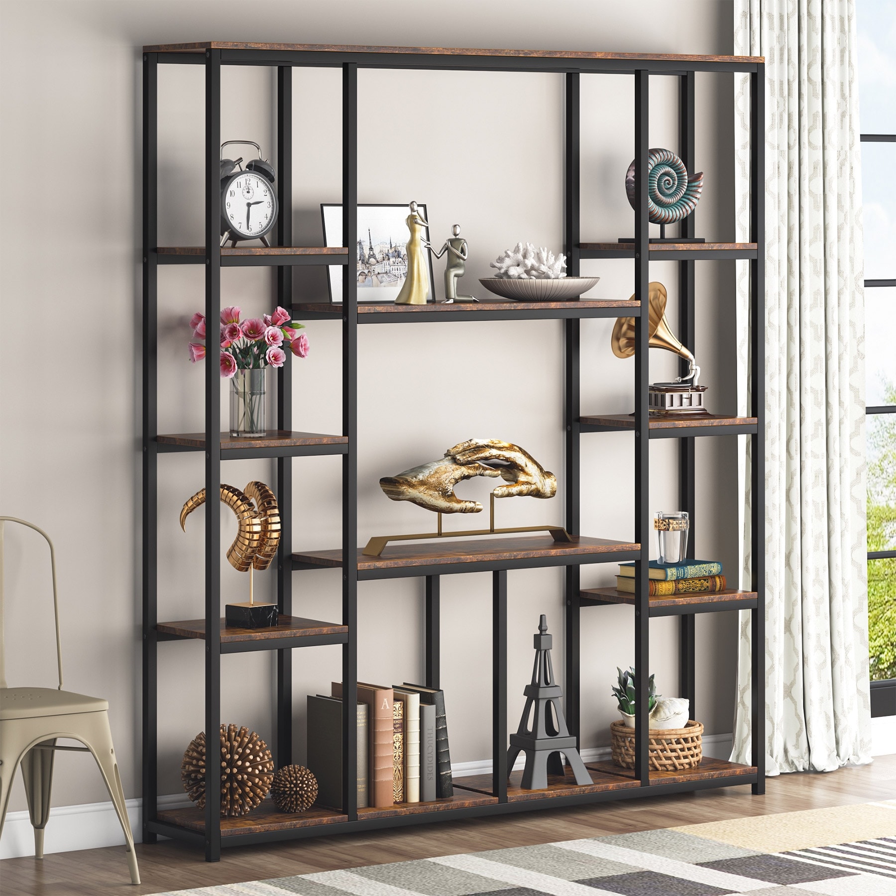 Tribesigns bookshelf on sale