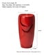 preview thumbnail 21 of 31, Glitzhome Oversized LED Lighted Ceramic Pot Floor Fountains for Outdoor Garden