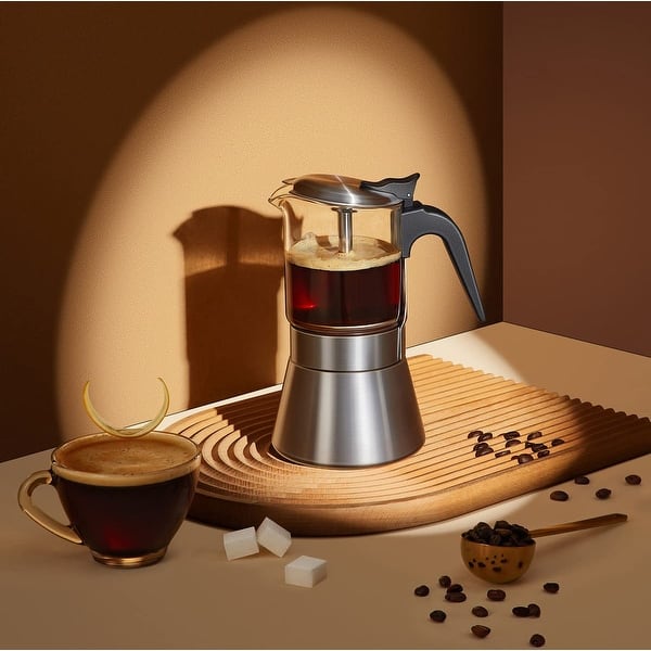 Cheap Moka Induction Stovetop Espresso Maker With Pressure valve
