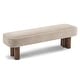 preview thumbnail 54 of 68, Christopher Knight Home - Modern Upholstered Dining Bench with Padded Seating