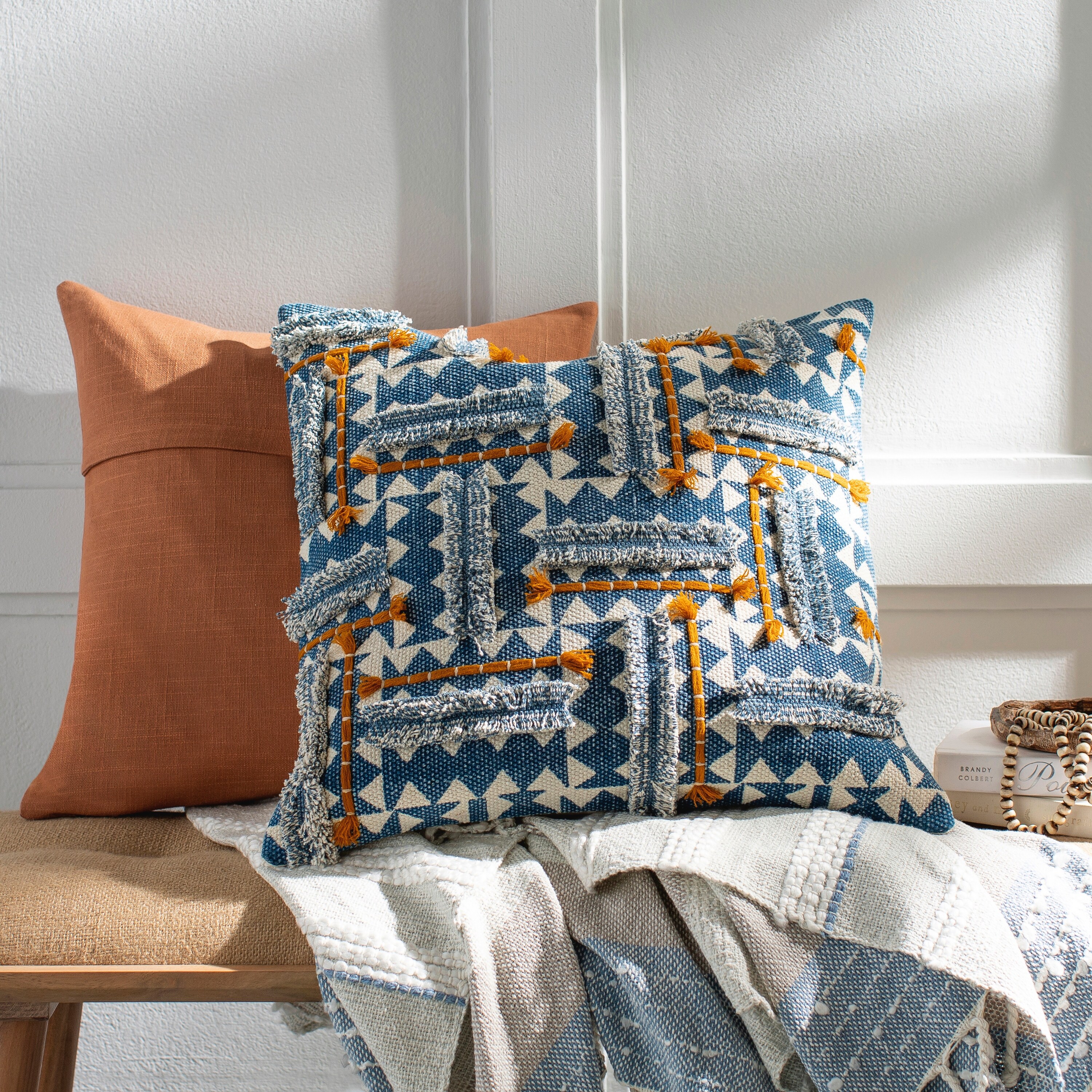 Funky top decorative pillows