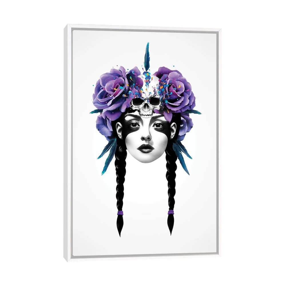 iCanvas "New Way Warrior" by Ruben Ireland Framed