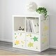 preview thumbnail 1 of 10, Walplus Green Yellow Stars Wall Sticker Home Decor Minimalist Decal