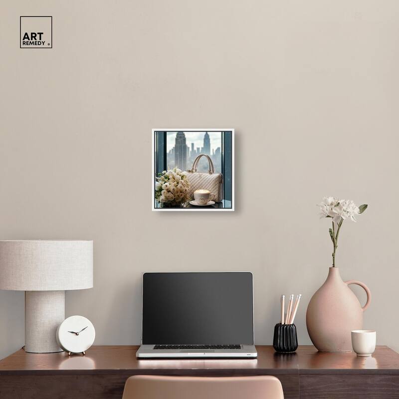 Glam by the Window New York Canvas by Art Remedy