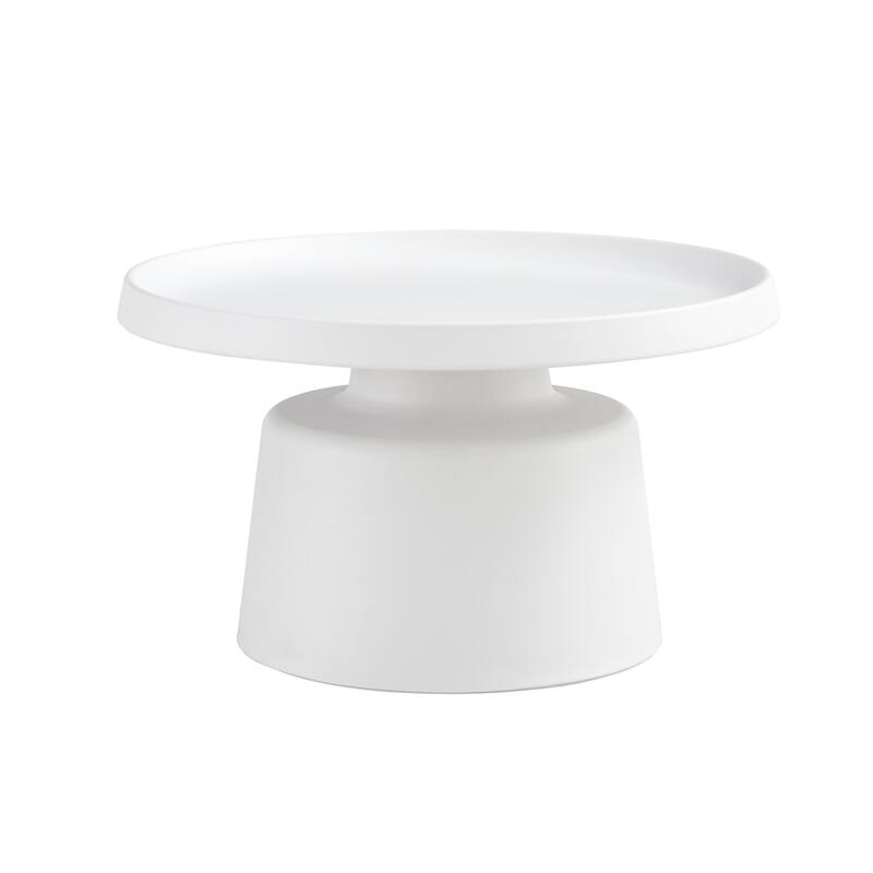 20" Round Metal Coffee Table (Set of 2)