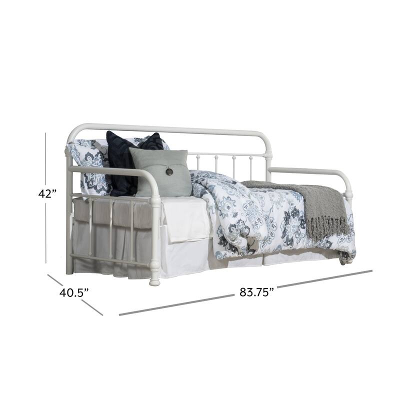 Copper Grove Dabnik White Twin Daybed with Trundle
