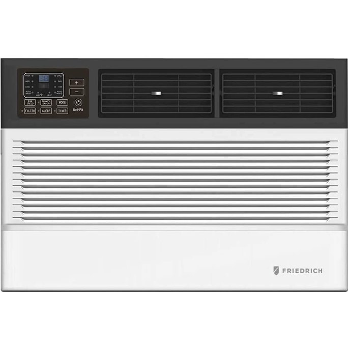 Friedrich UCT08A10A Uni-Fit Smart Thru-the-Wall Air Conditioner with 8000 Cooling BTU Capacity, Energy Star Certified, in White