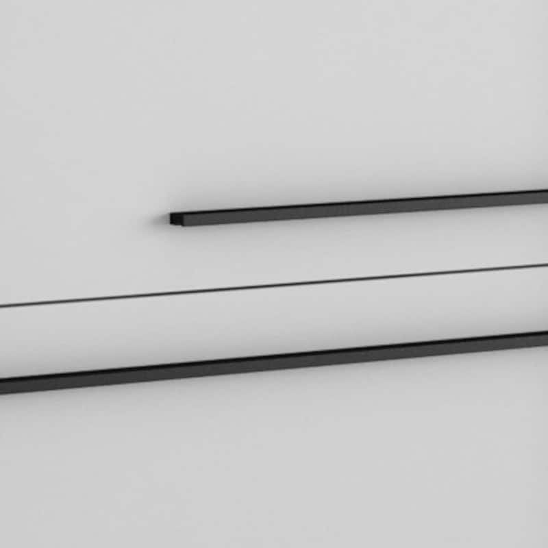 HomeRoots 24" Off White Wood Floating Bathroom Vanity With White Sink And Two Drawers - 24.00 in. x 24.60 in. x 21.60 in.