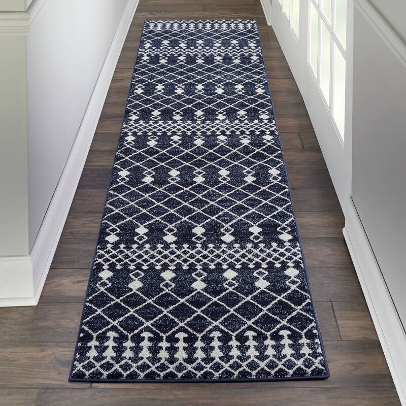 Carson Carrington Drafsen Boho Moroccan Area Rug