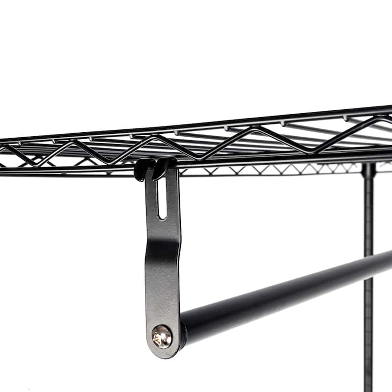 Closet Organizer Garment Rack Clothes Hanger Home Shelf