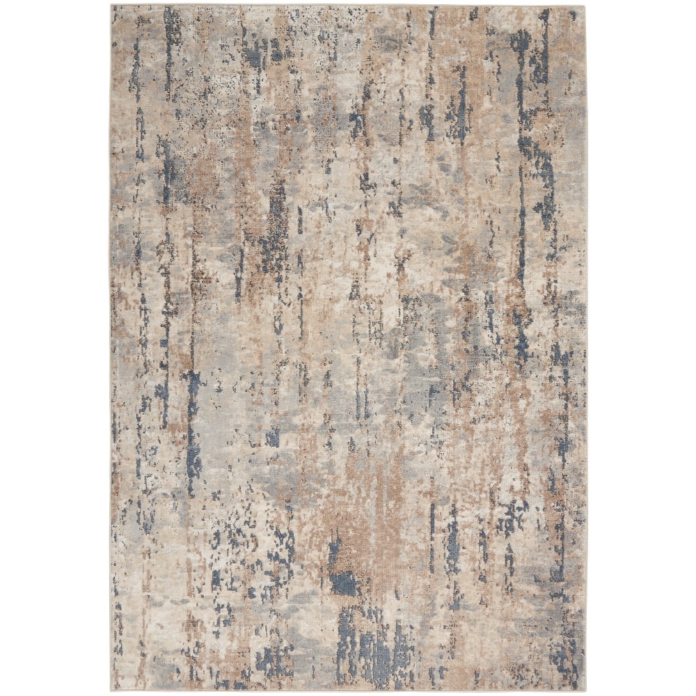 Nourison Concerto Modern Abstract Distressed Area Rug