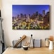 preview thumbnail 5 of 6, Houston Texas Skyline Premium Gallery Wrapped Canvas - Ready to Hang
