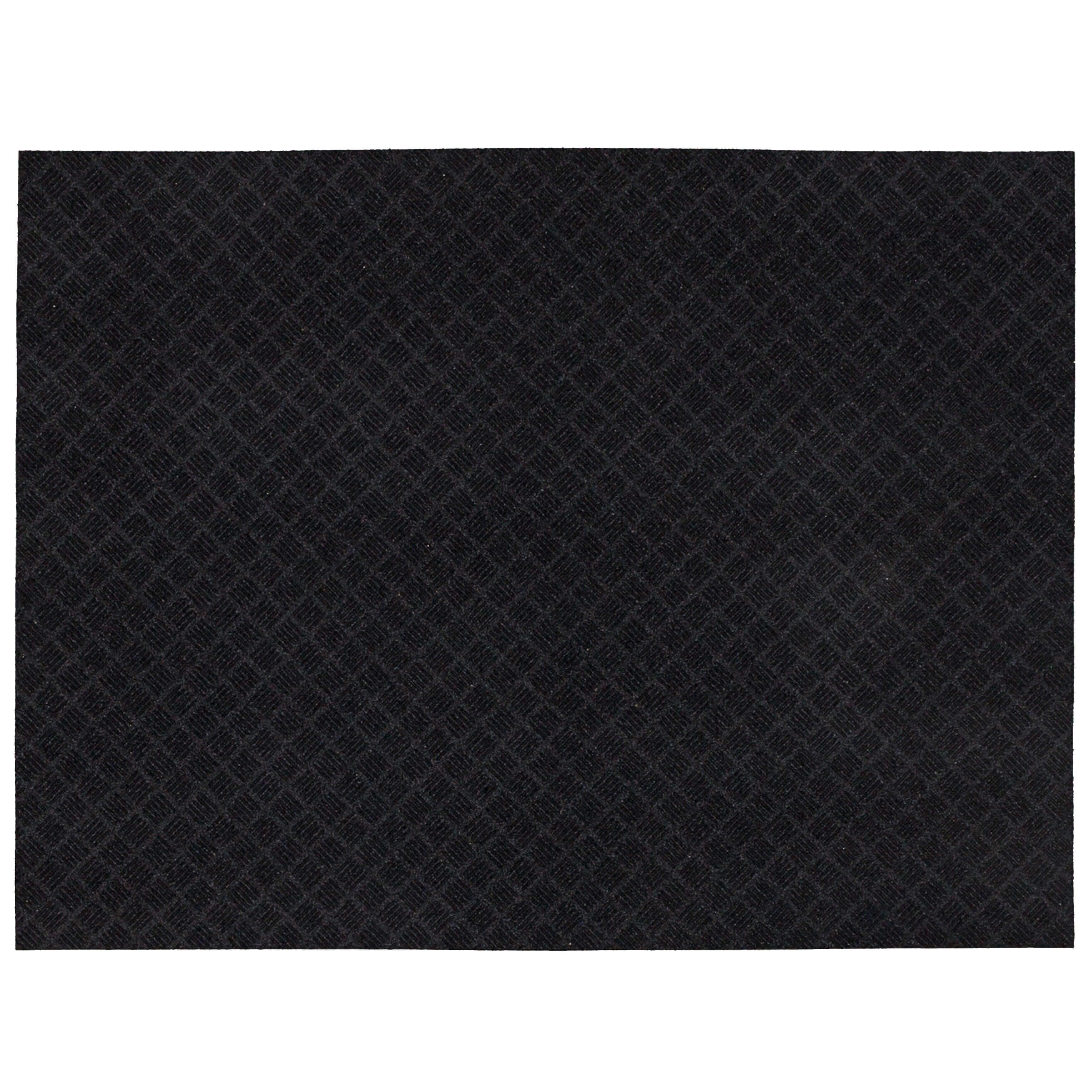 Mohawk Home Matrix Crosshatch Mat Black 3' X 4' Door Mat