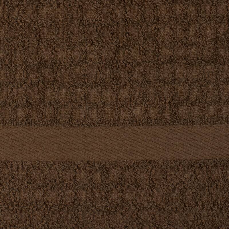 Solid Waffle Terry Dishtowel Set of 4