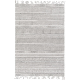 Hand-Woven Charleigh Cotton Area Rug - 9' x 12'