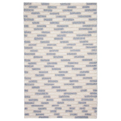 ECARPETGALLERY Braid weave Sienna Cream Wool Rug - 5'1 x 8'0
