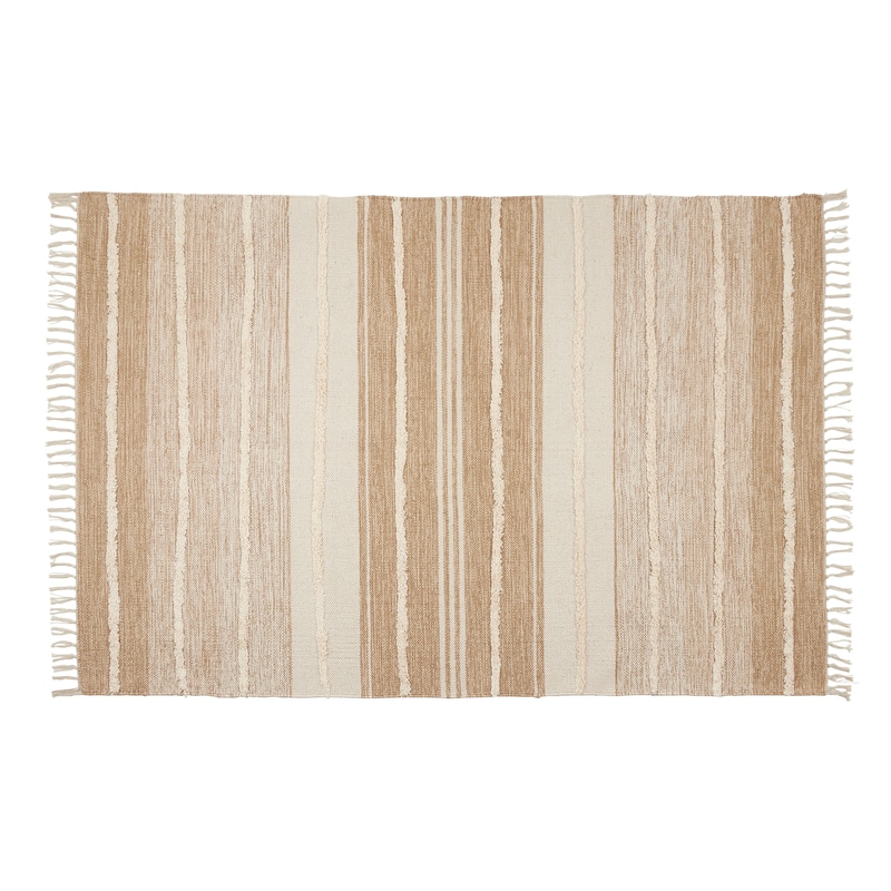 Woven Tufted Design Rug - 4'x6' - 4' x 6'/Surplus