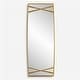 preview thumbnail 1 of 6, Uttermost Gentry Oversized Gold Mirror - 30"W x 78"H x 1.75"D