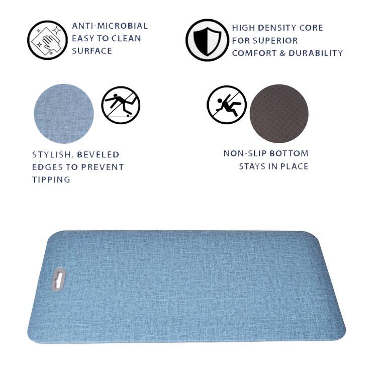 Moda Anti-Fatigue Comfort Mat Durable Floor Pad Rectangle Shape