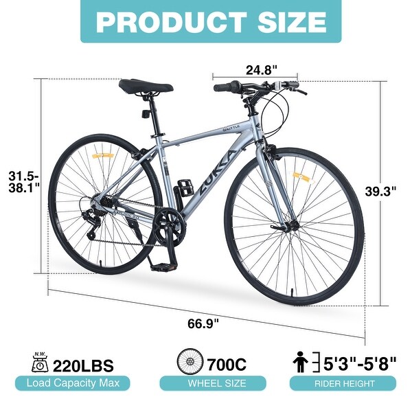 Zukka-Hybrid-Bicycle-Road-Bike