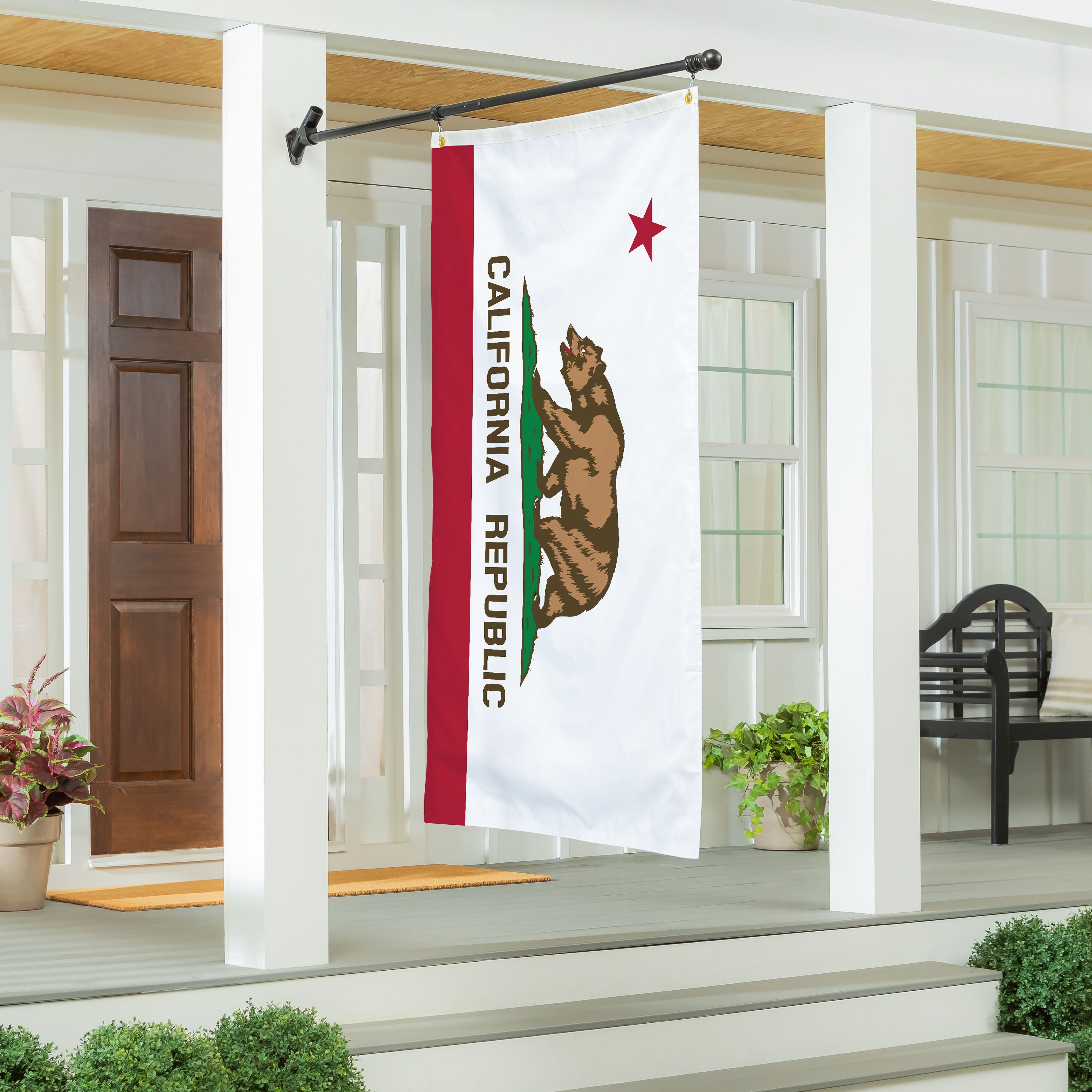 State of California Double Sided Estate Flag w/ 2 Grommets, 3'x5'