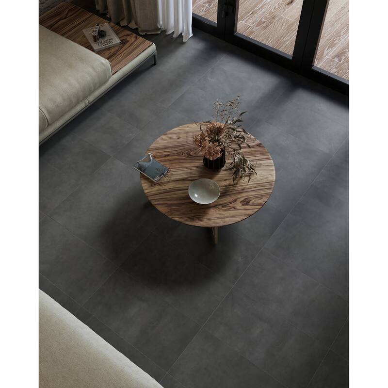 Construct 12 in. x 24 in. Glazed Porcelain Wall and Floor Tile
