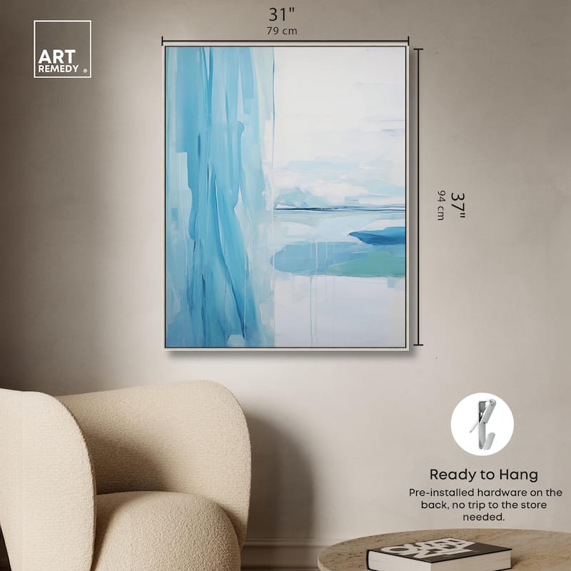 Transcendent Tides I Canvas by Art Remedy