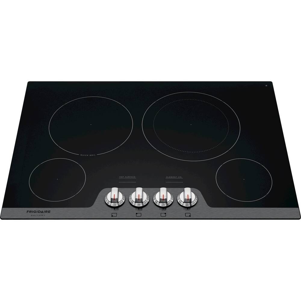 Frigidaire 30 inch Electric Cooktop - Black Stainless Steel