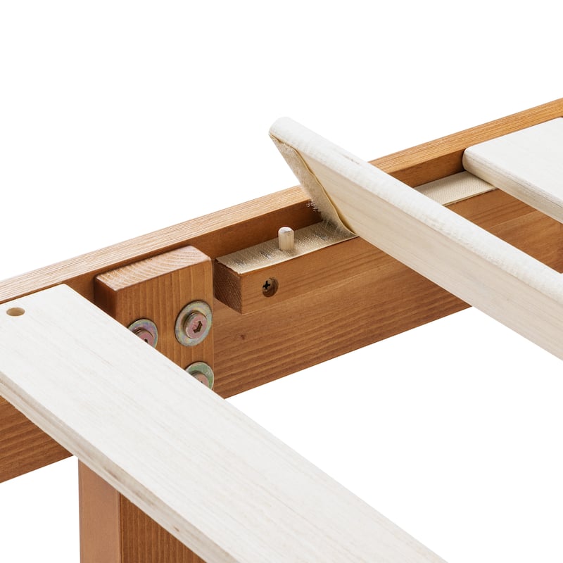 12" Classic Solid Wood Platform Bed Frame