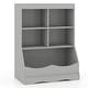 preview thumbnail 32 of 32, Costway 3-Tier Children's Multi-Functional Bookcase Toy Storage Bin - See Details