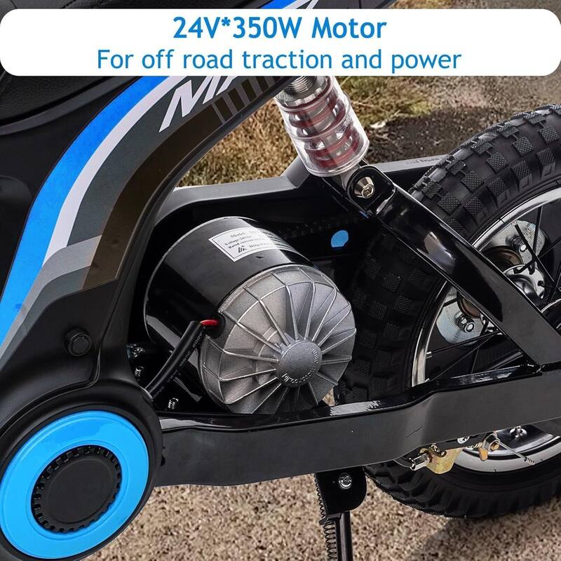 Electric 2-Speed Modes Kids Dirt Bike Toy Motorcycle for Kids Best Gifts
