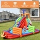 preview thumbnail 6 of 7, Costway 6-in-1 Pirate Ship Waterslide Kid Inflatable Castle w/ Water