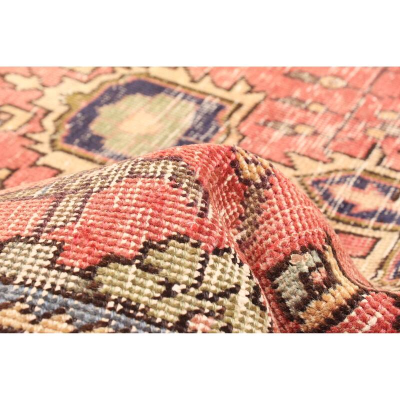 ECARPETGALLERY Hand-knotted Antalya Vintage Red Wool Rug - 3'1 x 5'5