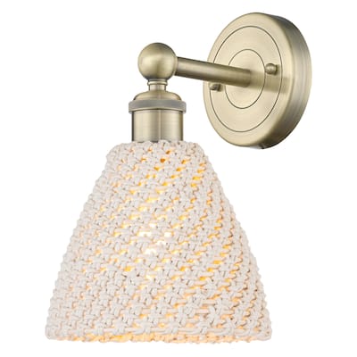 Innovations Lighting 616-1W-12-8 Bristol Natural Sconce Bristol