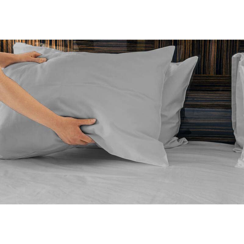 2-Piece Pillowcase Set, 100% Bamboo Breathable 320 Thread Count Pillow Case
