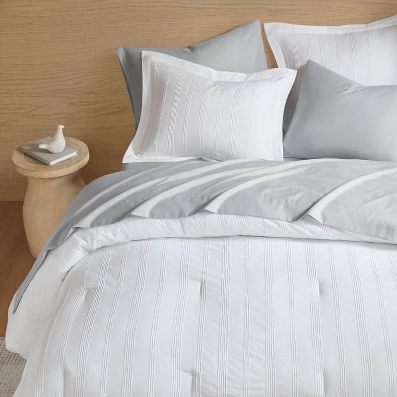 Chelsea Square Logan Woven Striped Comforter Set