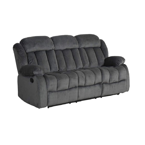 Microsuede reclining couch store