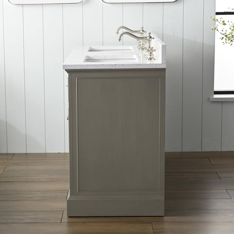 Sudio Design Thompson 54" Double Bathroom Vanity