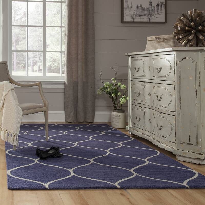 Momeni Newport Hand Tufted Wool Contemporary Geometric Area Rug