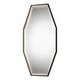 preview thumbnail 4 of 2, Uttermost Savion 24"W Contemporary Urban Octagon Wall Mirror