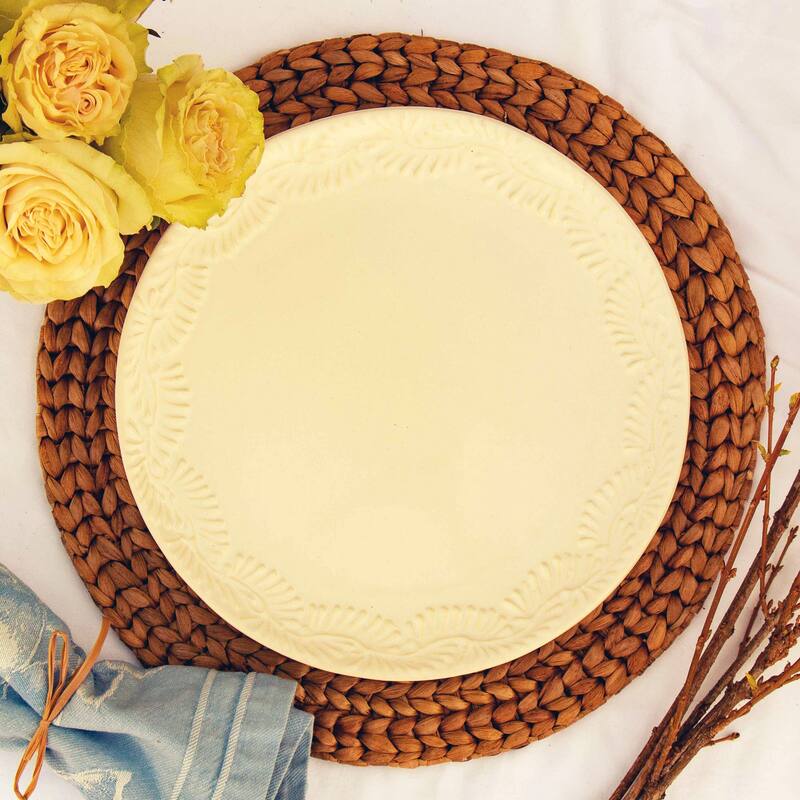 Encantada Handmade Pottery 11.75 Dinner Plates