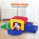 preview thumbnail 10 of 12, Single Tunnel Climber, Toddler Playset, Foam Climbing Blocks for Toddlers, Kids Tunnel Maze with Stairs and Ramp